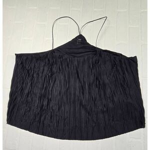 A new day Black Plisse Top 3X